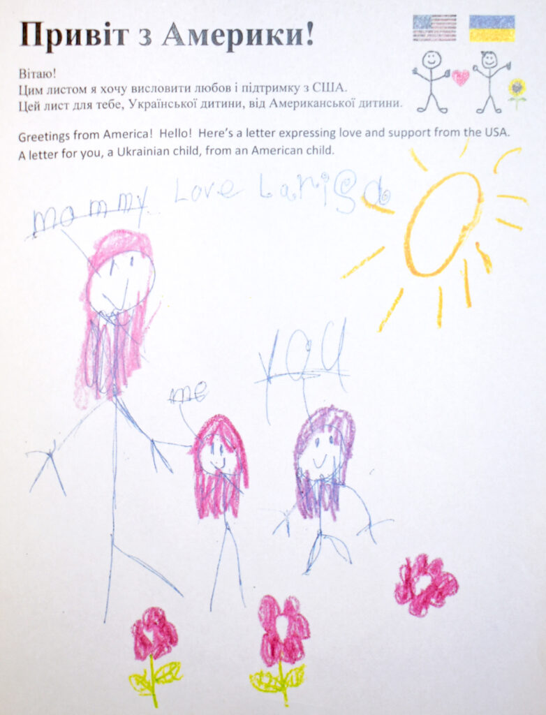 Photo by Rhonda Van Pelt. This sample letter is posted in the Manitou Springs Library, 515 Manitou Ave.