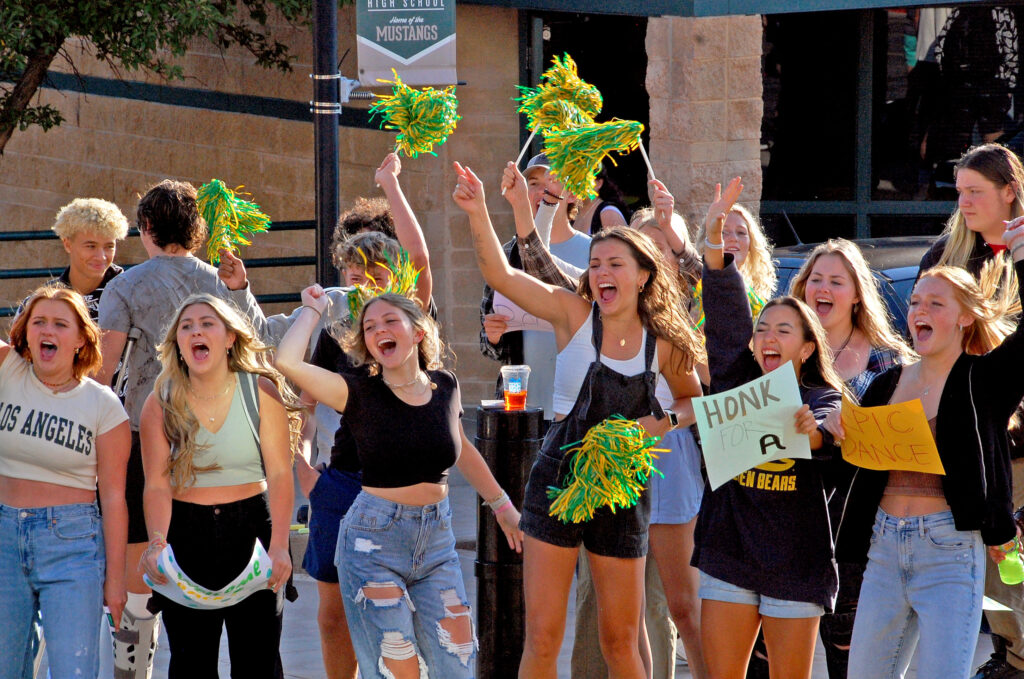 Photo by Rhonda Van Pelt. Front row, from left: Eve Trahey, McKesson Rhodes, Chloe Arnoldussen, Lily Glass, Madrid Mack and Cassidy Kuzbek.