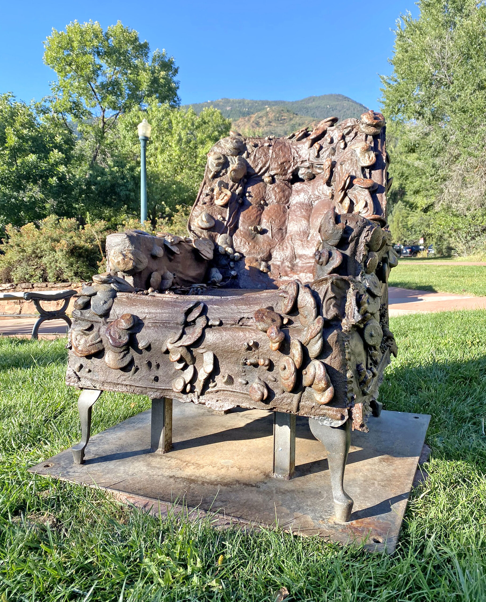 Courtesy images. “Revivification” by Zach Tabb is on display in 7 Minute Spring Park.