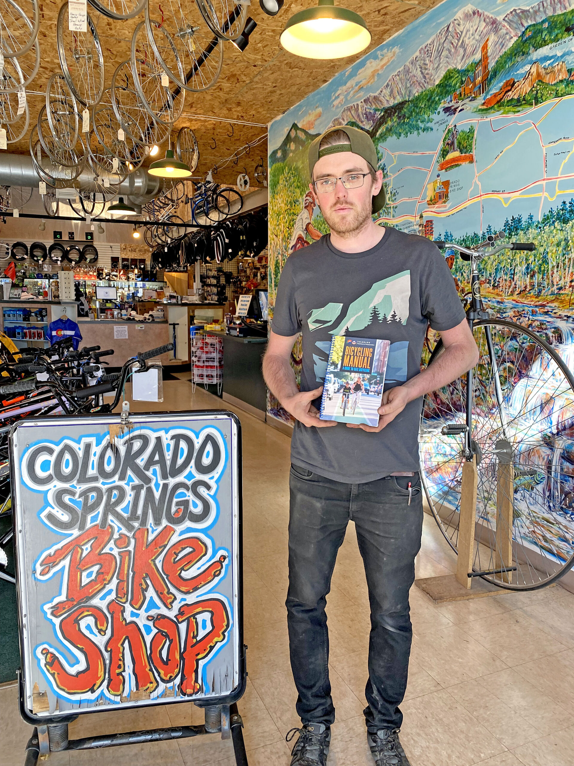 Courtesy photo. Abraham Schubarth loves the slower pace of Manitou Springs.