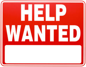 HELP WANTED SIGN
