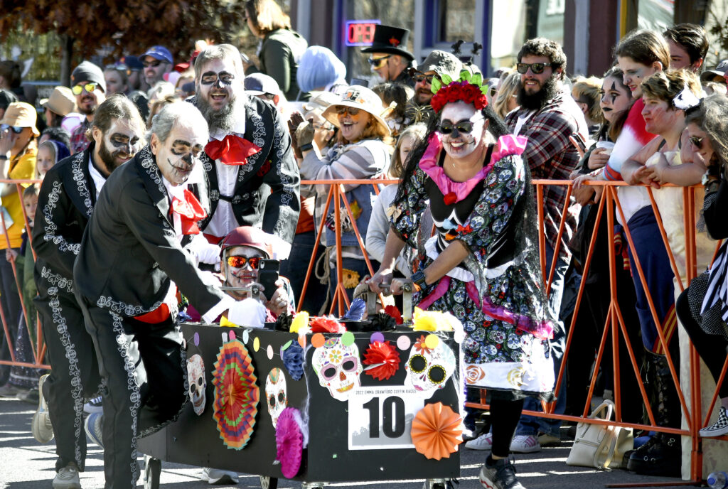 The Cabo PreWrecks team fully immersed itself in the Coffin Races spirit. Photo by Bryan Oller