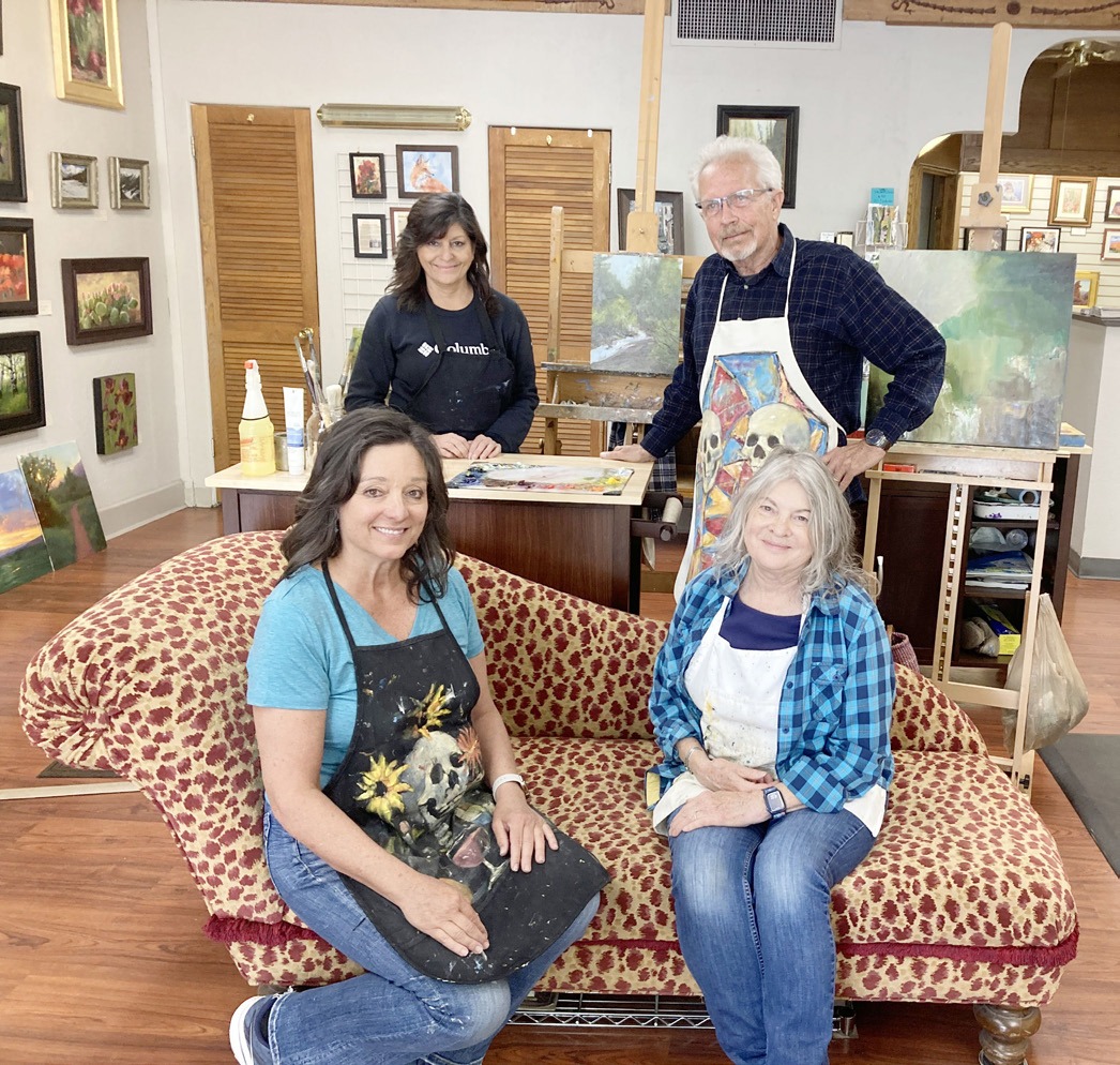 More than one-trick ponies At Blue Pony gallery, artists run the show
